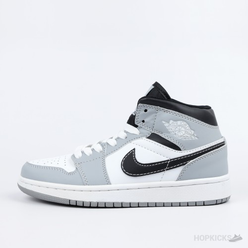 Air Jordan 1 Mid Light Smoke Grey [Without box]