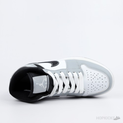 Air Jordan 1 Mid Light Smoke Grey [Without box]