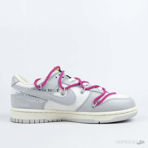 Nike X Off-White Dunk Low "Lot 30" Grey [Without box]