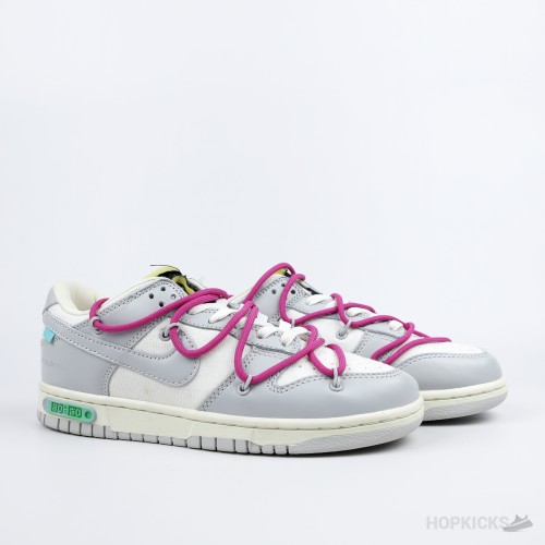 Nike X Off-White Dunk Low "Lot 30" Grey [Without box]