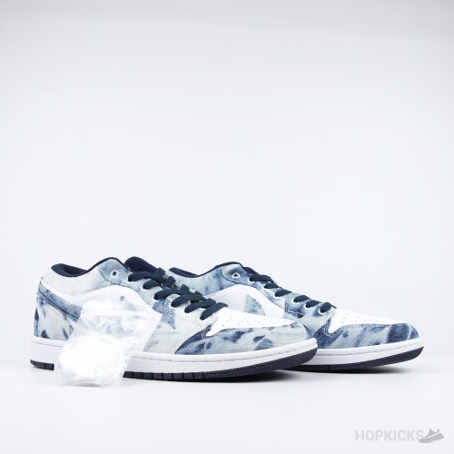 Air Jordan 1 Low "Bleached Denim" [Without box]