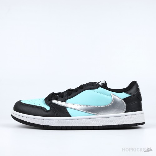 Air Jordan 1 Low Reversed Metallic Swoosh [Without Box]