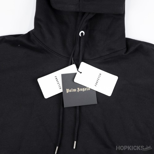 Palm Angels Logo-Print Cotton Hoodie