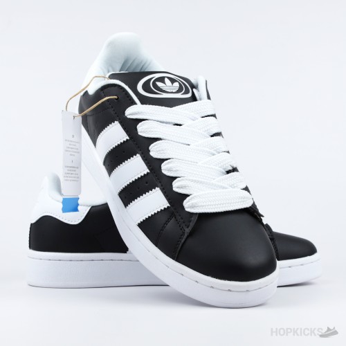 Adidas Campus Leather Black White