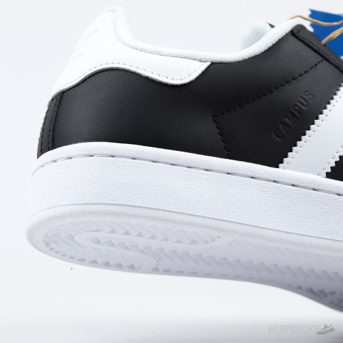 Adidas Campus Leather Black White