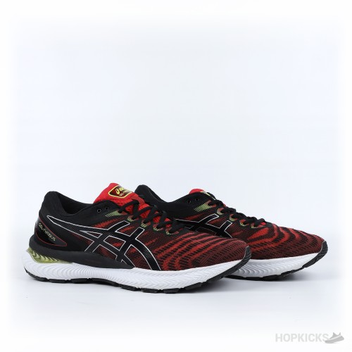 ASICS Gel Nimbus 22 Red Black (Premium Batch) (Slightly Stained)