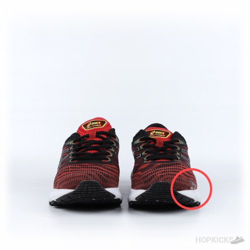 ASICS Gel Nimbus 22 Red Black (Premium Batch) (Slightly Stained)