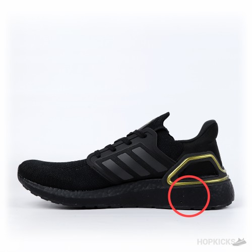 Ultra Boost 20 Consortium Black Gold (Premium Plus Batch) (Slightly Sole Defected)