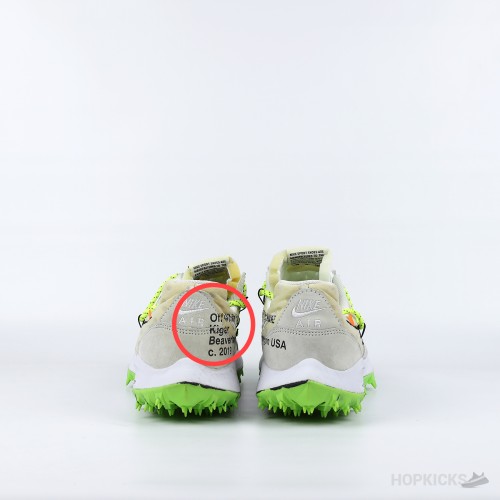 Off-White X Zoom Terra Kiger 5 White (Slightly Stained)