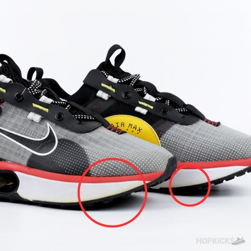 Air Max 2021 Black Mystic Red (Slightly Stained)