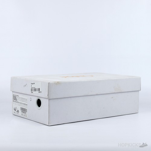 Chloe Chunky Heel White Strip (Premium Batch) (Slightly Stained)
