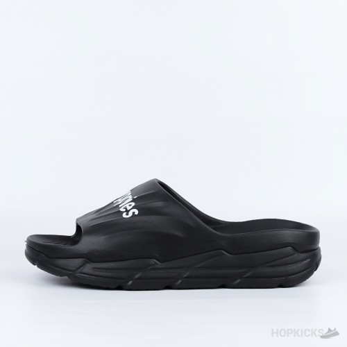 Hush Puppies Wave-walk Thunder Slides (Black)