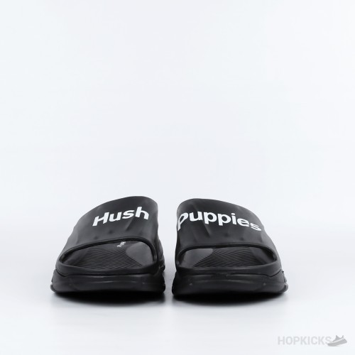 Hush Puppies Wave-walk Thunder Slides (Black)