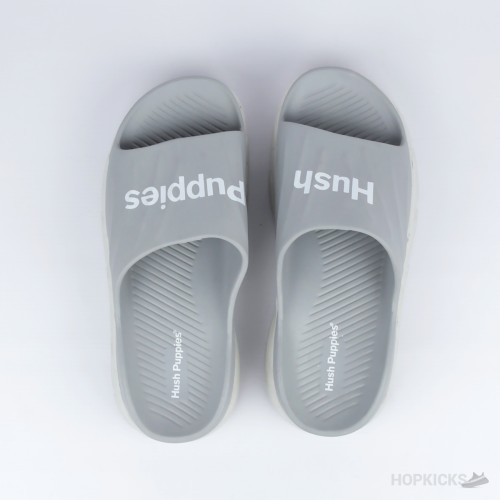Hush Puppies Wave-walk Thunder Slides (Grey).