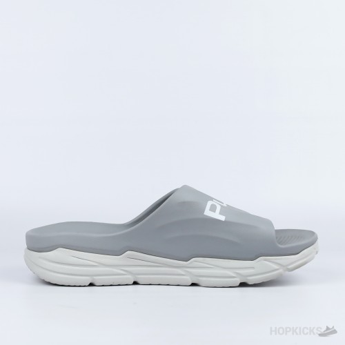 Hush Puppies Wave-walk Thunder Slides (Grey).