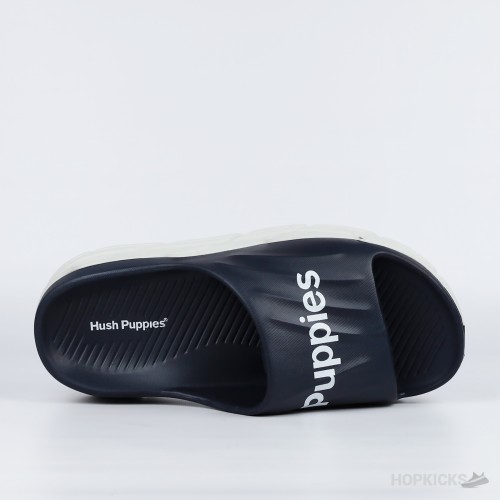 Hush Puppies Wave-walk Thunder Slides (Blue White)