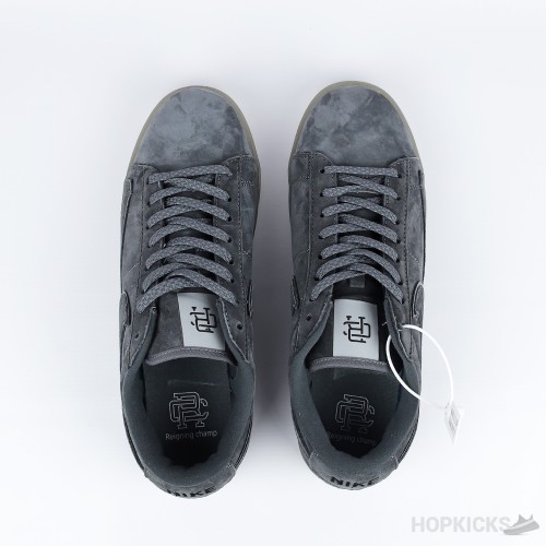 Nike Blazer Low x Reigning Champ 2.0 Dark Grey Suede (Premium Batch)