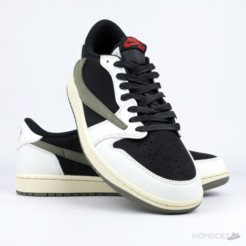 Air Jordan 1 Low Travis Scott Olive (Premium Plus Batch)