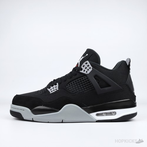 Air Jordan 4 Retro SE Black Canvas (Premium Plus Batch)
