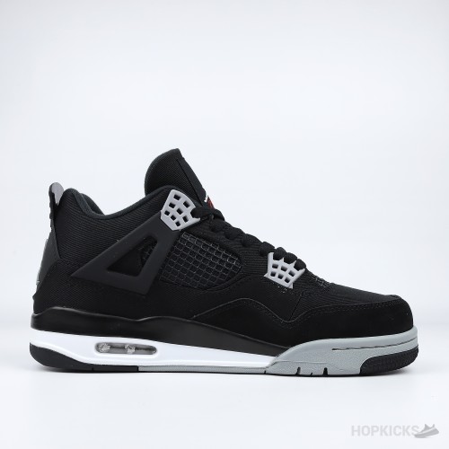 Air Jordan 4 Retro SE Black Canvas (Premium Plus Batch)