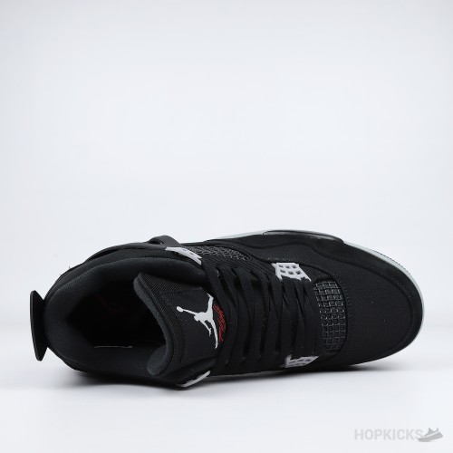Air Jordan 4 Retro SE Black Canvas (Premium Plus Batch)