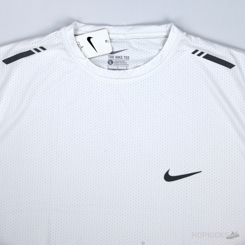 Nike White Dry-Fit Sports Shirt
