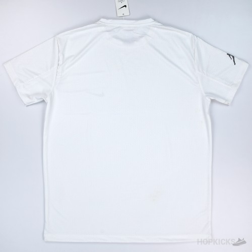 Nike White Dry-Fit Sports Shirt