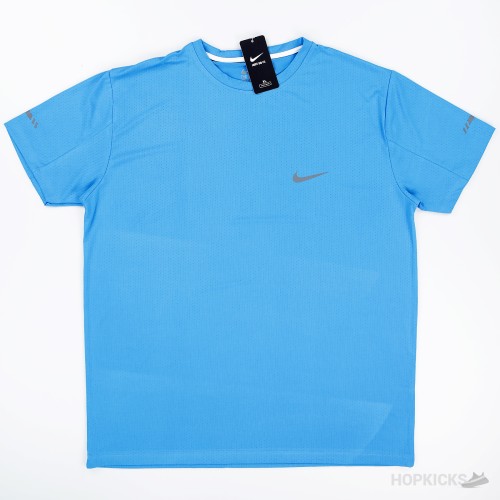 Nike Light Blue Dry-Fit Sports Shirt