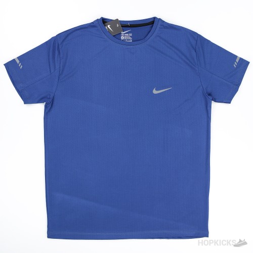 Nike Dark Blue Dry-Fit Sports Shirt