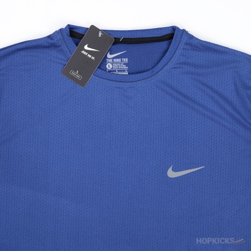 Nike Dark Blue Dry-Fit Sports Shirt