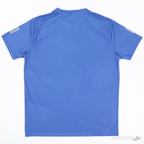 Adidas Blue Dry-Fit Shirt & Shorts Set