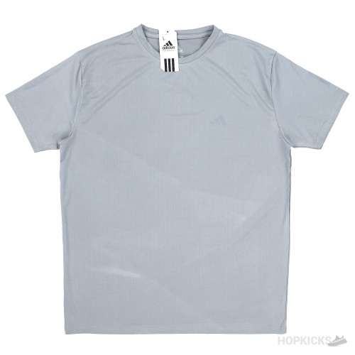 Adidas Grey Dry-Fit Shirt and Shorts Set