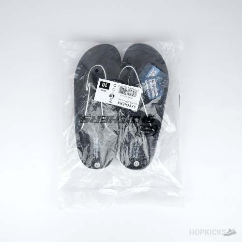 Skechers Hyper Burst Flip Flop Black