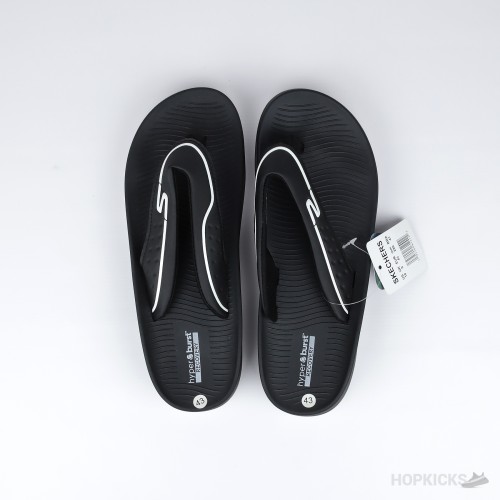 Skechers Hyper Burst Flip Flop Black