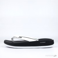 Skechers Hyper Burst Flip Flop Black White