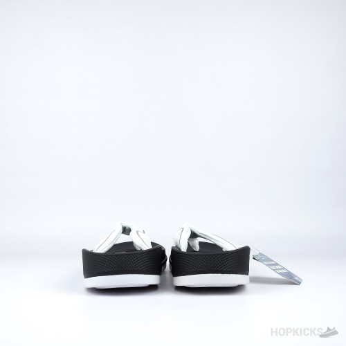 Skechers Hyper Burst Flip Flop Black White