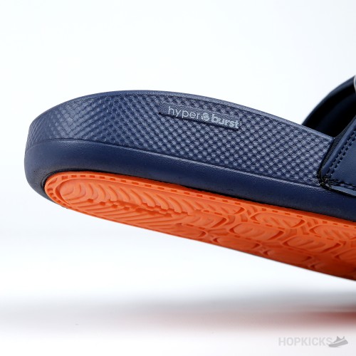 Skechers Hyper Burst Memory Foam Slide Blue
