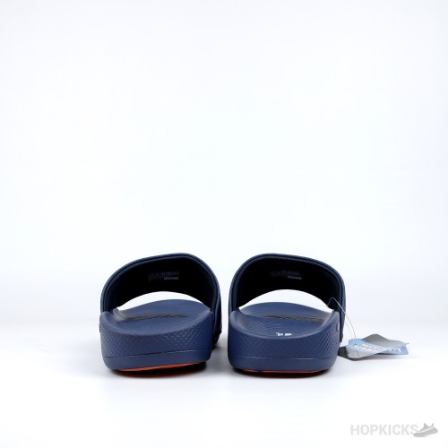 Skechers Hyper Burst Memory Foam Slide Blue