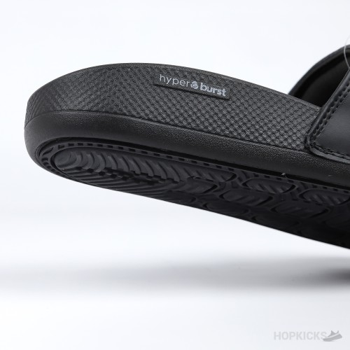 Skechers Hyper Burst Memory Foam Slide Black