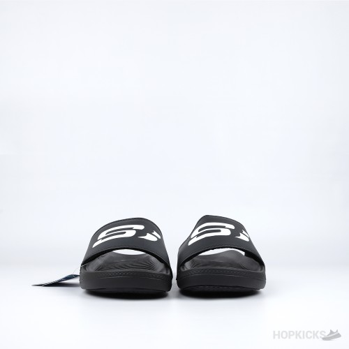 Skechers Hyper Burst Memory Foam Slide Black