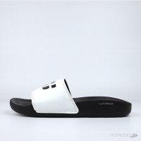 Skechers Hyper Burst Memory Foam Slide Black White