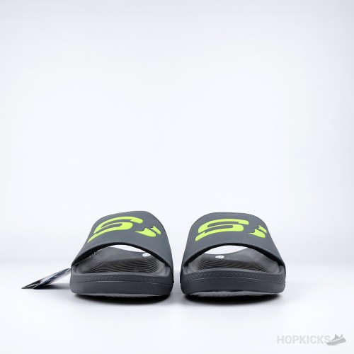 Skechers Hyper Burst Memory Foam Slide Grey