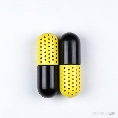 Shoes Smell Remover Capsules and Refreshner Yellow (Pair)