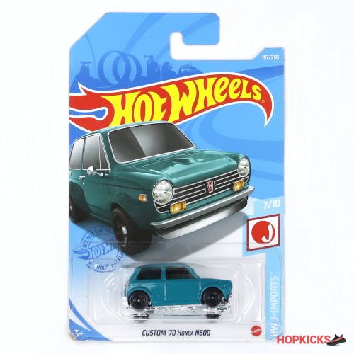 Hot Wheels | Custom '70 Honda N600 (Teal)