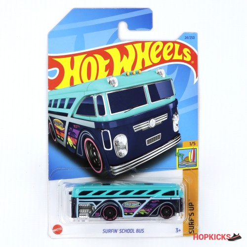 Hot Wheels | Surfin' School Bus (Blue)