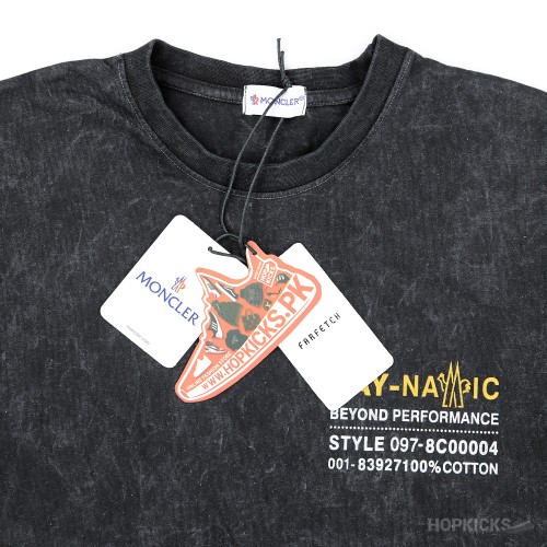 Moncler Back Mountain Logo Jersey T-Shirt