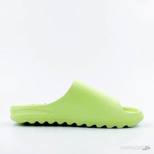 Adidas Yeezy Slide "GLOW GREEN" (Fresh June 25 Batch)