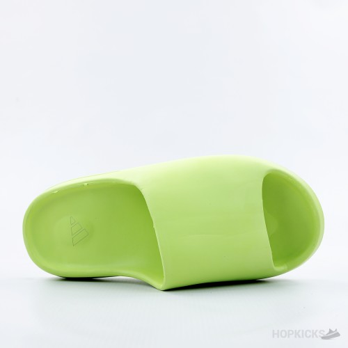 Adidas Yeezy Slide "GLOW GREEN" (Fresh June 25 Batch)