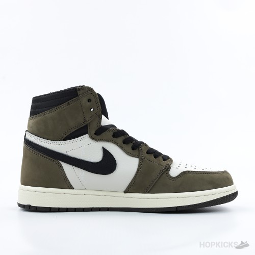 Air Jordan 1 Retro High OG x Travis Scott Mocha (Dot Perfect)