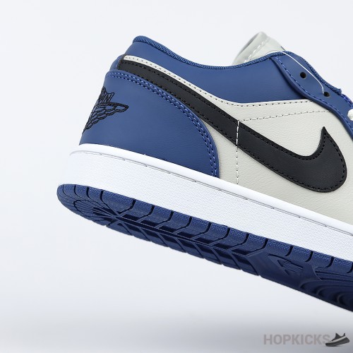 Air Jordan 1 Low French Blue College Grey (Premium Batch)